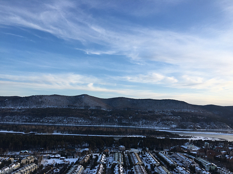 Весеннее тепло в Красноярске сменит холод и снег с дождём. Фото: «7 канал Красноярск»