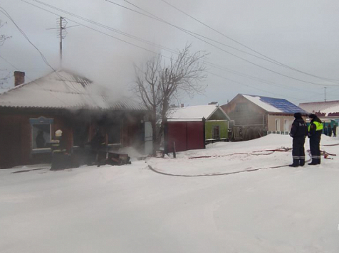 В январе при пожарах в Красноярском крае погибли 28 человек . Фото: ГУ МЧС России по Красноярскому краю