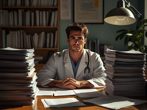 «Ни о какой качественной помощи там речи не будет идти»: в Красноярском крае на место врачей садят фельдшеров и акушеров. Фото: Шедеврум