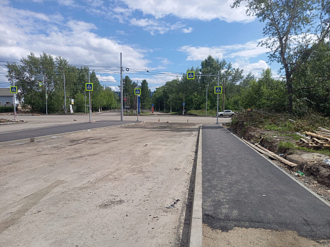 15 июня в Красноярске изменят схему проезда на перекрёстке Пограничников - Башиловская. Фото: мэрия