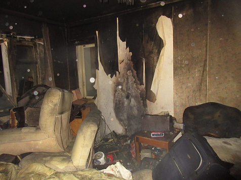 В Норильске 2 человека погибли во время пожара в жилом доме. Фото: ГСУ СК России по Красноярскому краю
