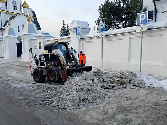 На Рождественский сочельник в Красноярске перекрыли три участка