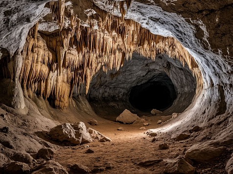 Первый парк с пещерой древних людей появится в Красноярске. Фото: Shedevrum