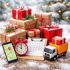 Отправка подарков и доставка заказов: как рассчитать сроки перед Новым годом