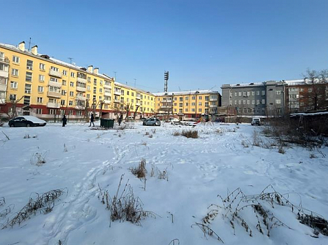 Пустырь будущего Суриков-центра отдали под раскопки археологам. Фото: администрация Красноярска