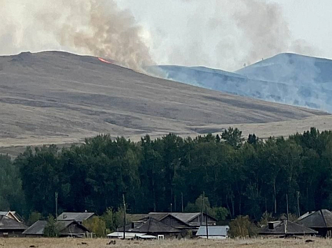 В Туве официально объявлен пожароопасный сезон. Фото: пресс-служба правительства Тувы