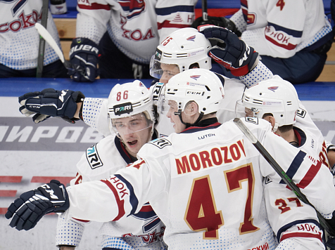 Хоккейный «Сокол» из Красноярска разгромил действующего чемпиона ВХЛ. Фото: ХК «Сокол» 