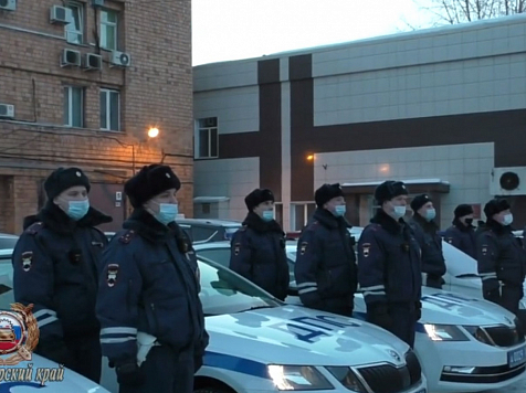 Скрытые патрули ДПС начали работать на автотрассах под Красноярском . Фото: 24.мвд.рф