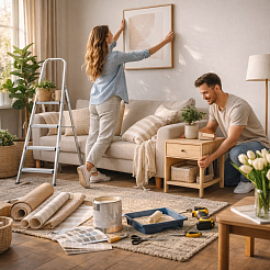 Весенний ремонт без капитальных вложений: что можно сделать за выходные