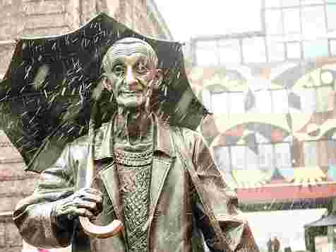 В Красноярске прошел снегопад . <i>Фото Город Красноярск</i>