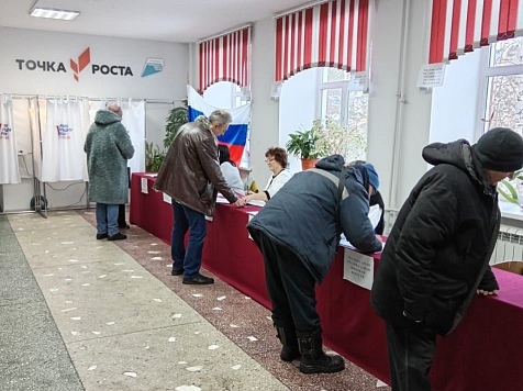 В Красноярском крае Владимир Путин набирает больше 84% голосов. Фото: Крайизбирком