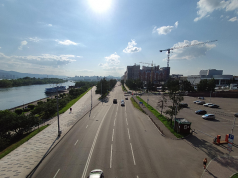 В Красноярске ограничение на Дубровинского продлили до 25 августа. Фото: 2GIS