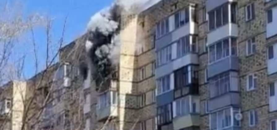 В пожаре в красноярской многоэтажке погибла женщина 