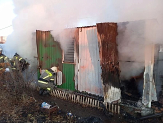 Смертельный пожар разгорелся ночью в СНТ под Красноярском