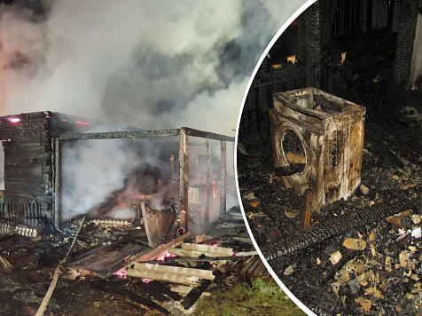 В Канске погиб 15-летний школьник при пожаре. Фото: ГСУ СК по Красноярскому краю