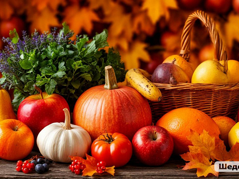 Красноярцам рассказали, как составить сбалансированный рацион осенью. Фото: Шедеврум