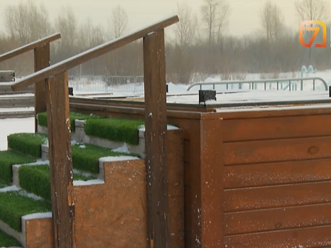 Красноярские специалисты рассказали, как правильно купаться в Крещенскую ночь. Фото: 7 канал Красноярск