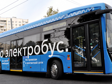 Для Красноярска планируют купить 11 первых электробусов за 531 млн рублей. Фото: mosgortrans.ru