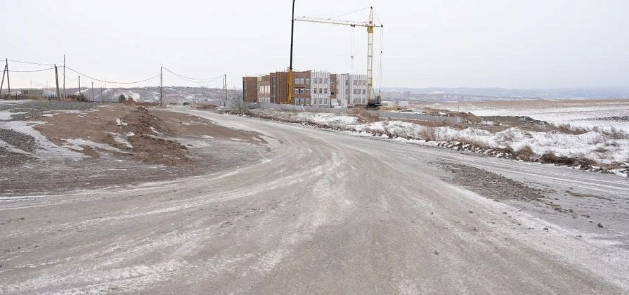 Жителям Солонцов показали схему нового выезда из поселка в сторону Красноярска