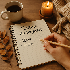 Как планировать неделю так, чтобы оставалось время на отдых