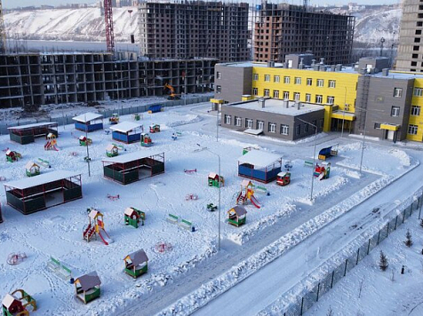 В Красноярске новый детский сад в Тихих Зорях уже завтра начнет принимать детей . Фото: admkrsk.ru