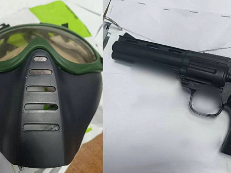 Красноярец обнес продуктовый магазин и угрожал продавцу игрушечным пистолетом. Фото: МВД Красноярского края