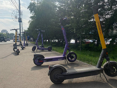 Красноярским самокатчикам разрешили ездить быстрее за хорошее поведение. Фото: Дмитрий Мамаев