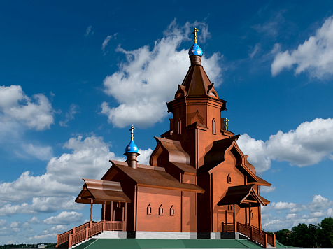 Красноярский священник Николай Ши-Кэ-Мин ответил тем, кто критикует строительство храма на Стрелке  . Фото: vk.com/k_sobor