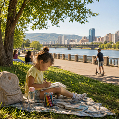 Чем занять ребёнка в июле, если нет возможности уехать из города