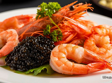 Красноярцам рассказали, как выбирать икру и креветки. Фото: Шедеврум