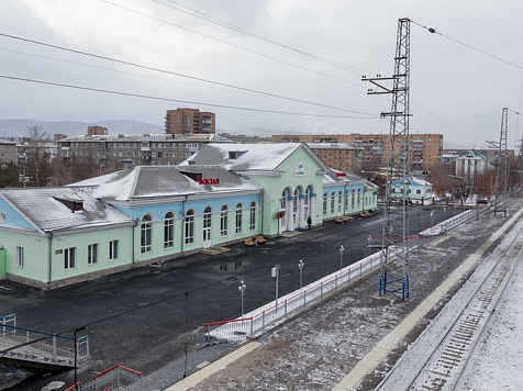 В Красноярске завершили реконструкцию железнодорожной станции «Злобино» . Фото: КрасЖД