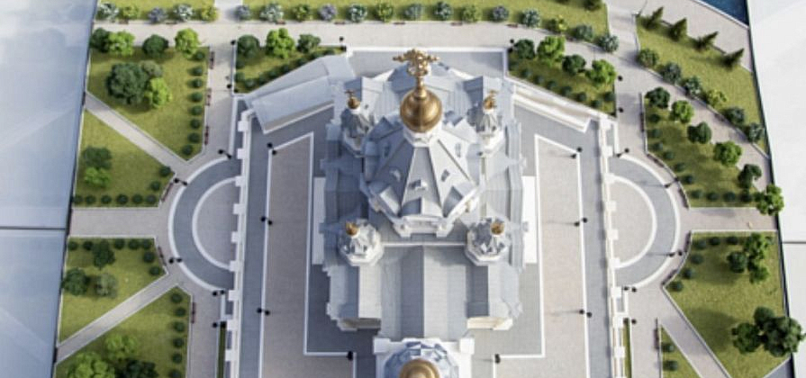 Белоснежный собор на Стрелке появится к 400‑летию Красноярска