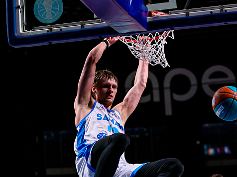 Красноярская баскетбольная команда «Енисей» одержала победу над «Самарой». Фото: vtb-league. com