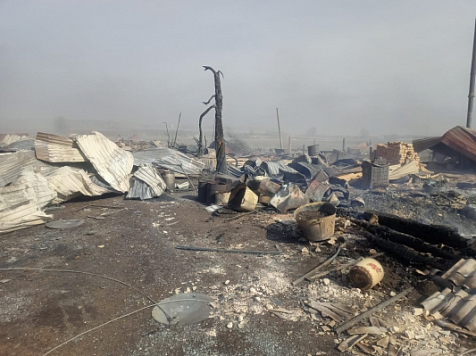 В пожарах в Красноярском крае погибли пять взрослых . Фото: СК