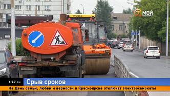 Почему сорвали ремонт дороги на Копылова и Киренского и когда его закончат