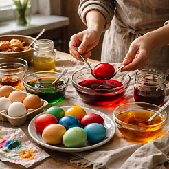 Почему на Пасху красят яйца: смысл, символика и современные версии