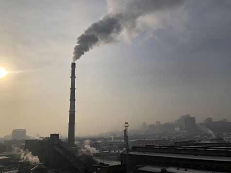 Красноярск снова накрыла сероводородная дымка в период НМУ. Фото: 1 - Дмитрий Мамаев, 2 -Nebo. Live