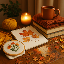 Осенние хобби: чем заняться долгими вечерами дома