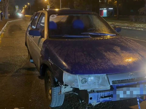 На правобережье Красноярска подросток на «Ладе» сбил свою сверстницу. Фото: Госавтоинспекция24