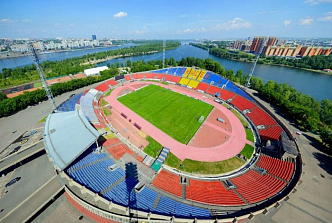 В Красноярске на благоустройство вокруг Центрального стадиона выделили 224 млн 