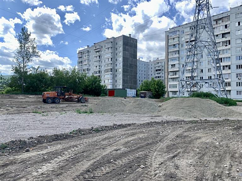 В Красноярске продолжают благоустраивать Ярыгинскую набережную . Фото: мэрия