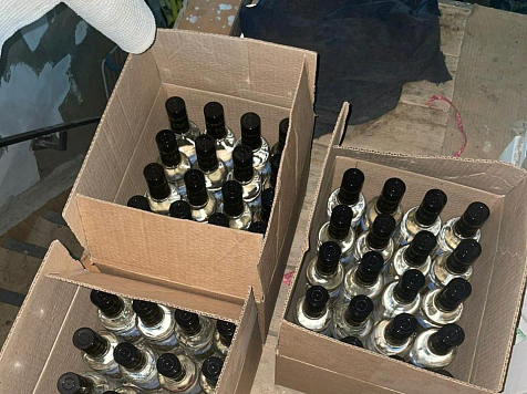 В Железногорске изъяли более 500 литров нелицензированного алкоголя . Фото: ГУ МВД края