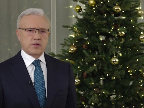 Губернатор поздравил жителей Красноярского края с наступающим Новым годом