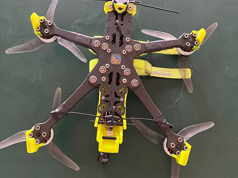 Под Красноярском задержан мужчина за запуск дрона без разрешения. Фото: МВД Красноярского края