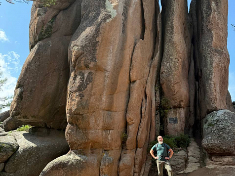 Первый вицегубернатор Красноярского края Сергей Пономаренко возмутился закрытием туалетов на Столбах. Фото: ТГ-канал Сергея Пономаренко