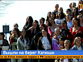 «Выходила на берег Катюша...» — и за ней ещё сто! В Красноярске прошёл необычный флешмоб