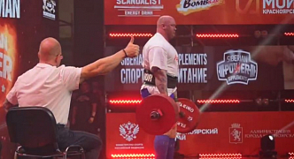 Хафтор Бьернссон из «Игры Престолов» установил рекорд Siberian Power Show в Красноярске