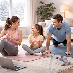 Домашние тренировки в морозные дни: как оставаться активным дома