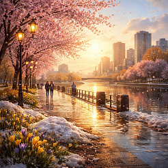 Весеннее равноденствие как точка городского обновления: символ и реальность