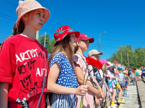 В Красноярском крае школьники приняли участие в мероприятиях, посвященных Дню памяти и скорби . Фото: правительство края